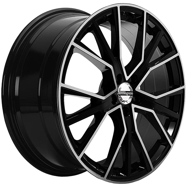 TECNOMAGNESIO QUAKE 8.5x19 5x112 ET 48 BLACK POLISH