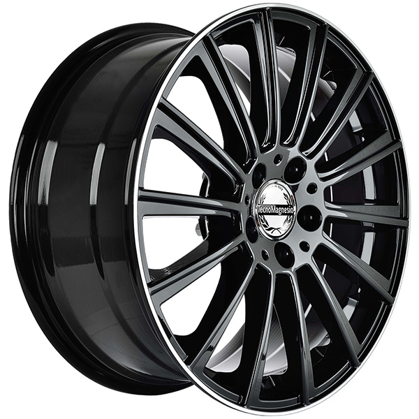 TECNOMAGNESIO ROTOR EVO 8x19 5x112 ET 33 BLACK LIP POLISHED