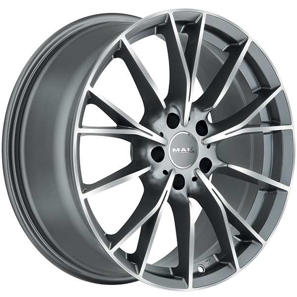 MAK FABRIK 8x18 5x112 ET 30 GUN MET-MIRROR FACE