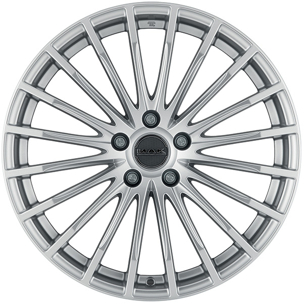 MAK FATALE 7.5x17 5x100 ET 35 SILVER