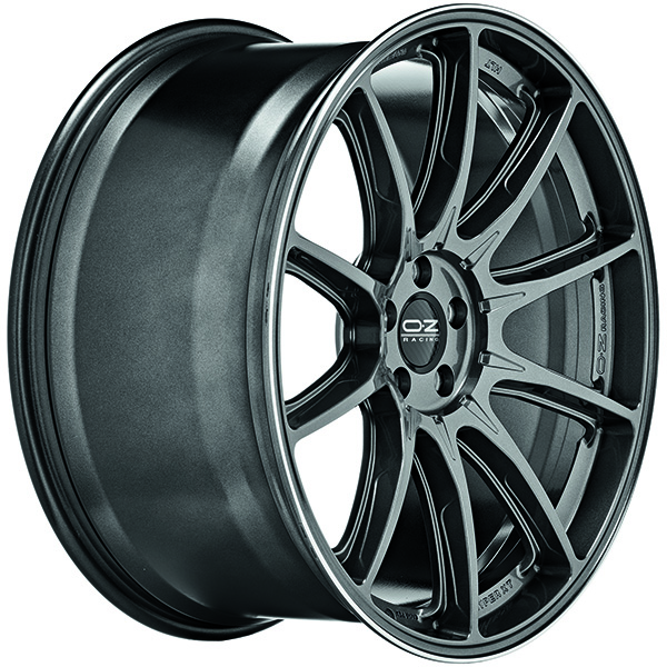 OZ RACING HYPER XT HLT 11.5x22 5x130 ET 52 STAR GRAPHITE DIAMOND LIP