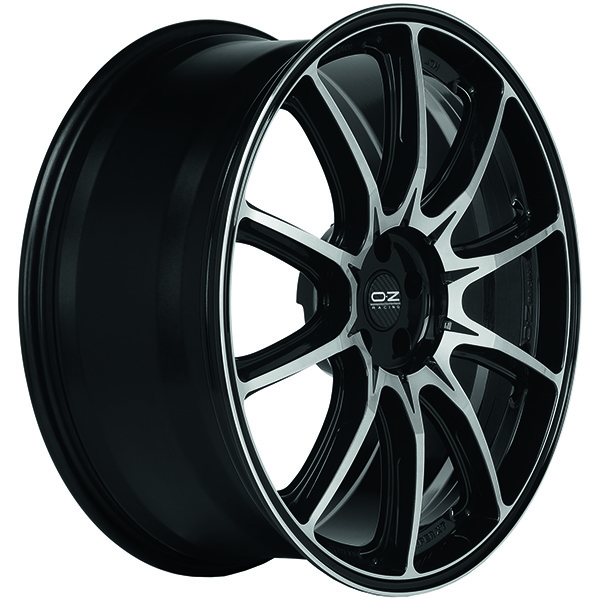 OZ RACING HYPER XT HLT 10x22 5x130 ET 48 GLOSS BLACK DIAMOND CUT