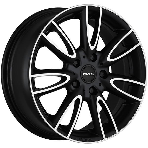 MAK JACKIE W 5.5x15 4x100 ET 45 ICE BLACK