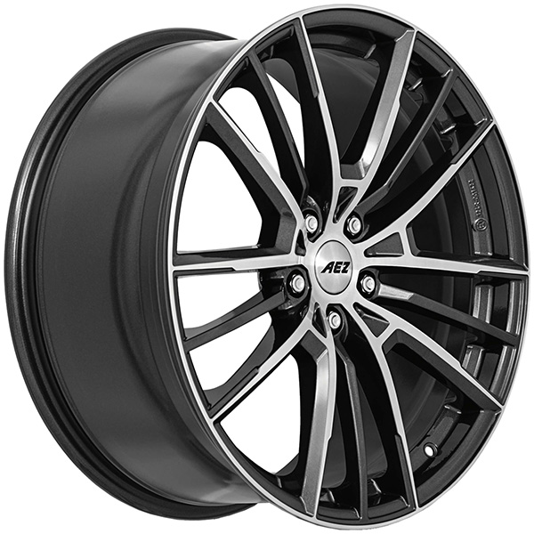 AEZ Kaiman dark 8x19 5x112 ET 39 GUNMETAL/POLISHED