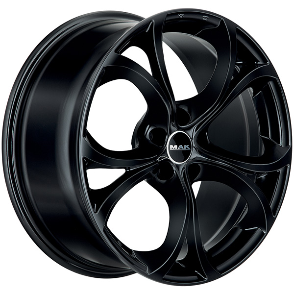 MAK LARIO 7.5x17 5x110 ET 39 GLOSS BLACK