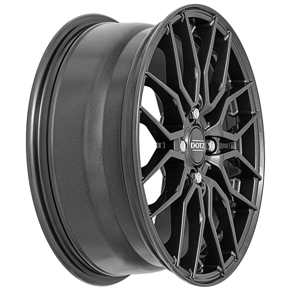 DOTZ LimeRock grey 7x17 4x100 ET 44 GUNMETAL