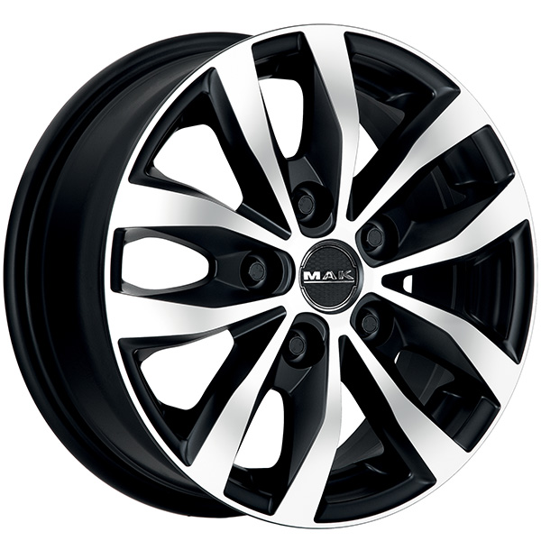 MAK LOAD 5 3 7x17 5x160 ET 55 ICE BLACK