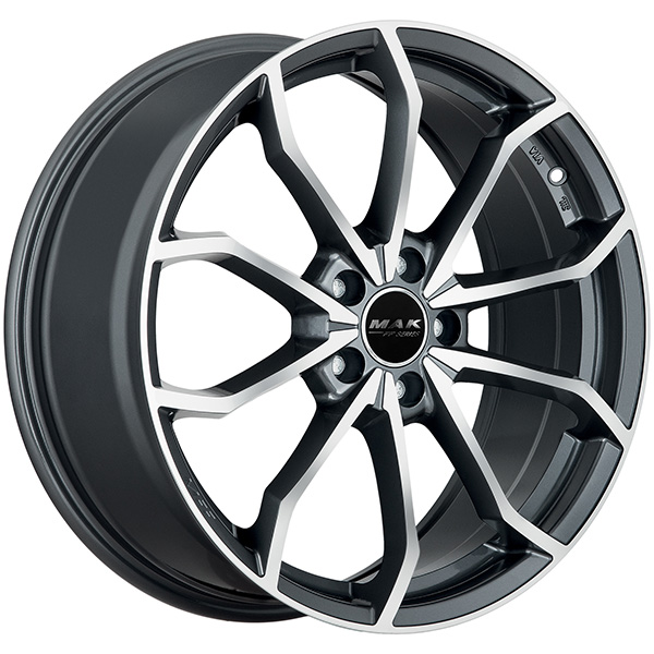 MAK LOWE FF 7.5x19 5x112 ET 51 GUN MET-MIRROR FACE