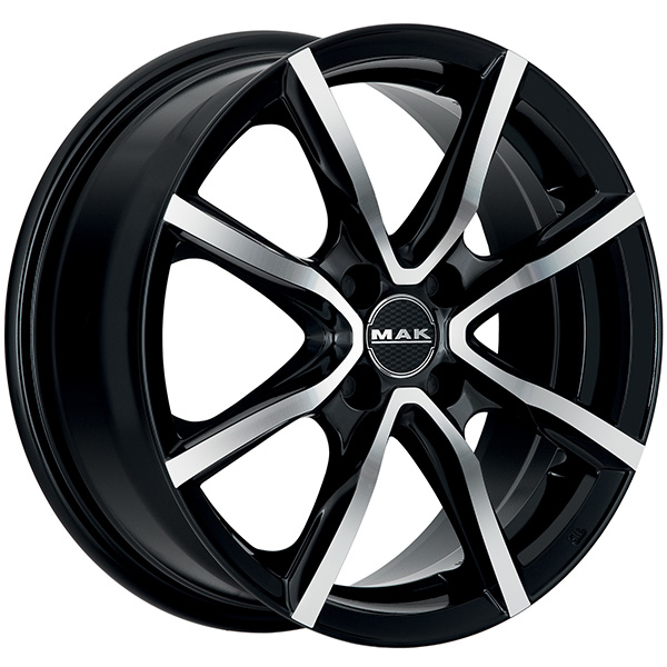 MAK MILANO 4 6x15 4x108 ET 25 BLACK MIRROR