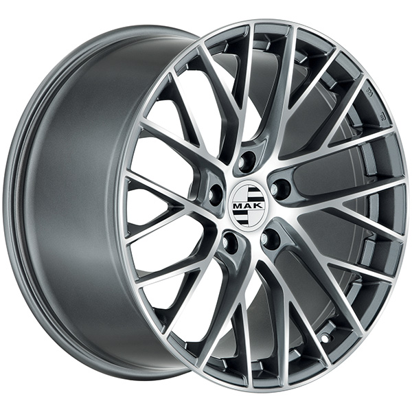 MAK MONACO 8.5x19 5x130 ET 52 GUN MET-MIRROR FACE