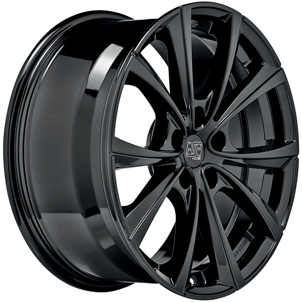 MSW 27T 9.5x19 5x120 ET 40 GLOSS BLACK