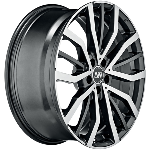 MSW 49 8,5x20 5x114,3 ET 45 GLOSS GUN METAL FULL POLISHED