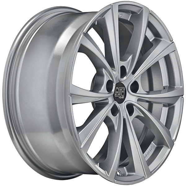 MSW 27T 9.5x19 5x120 ET 40 FULL SILVER