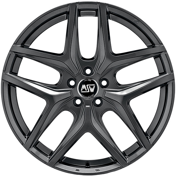 MSW 40 8x18 5x127 ET 40 GLOSS GUN METAL