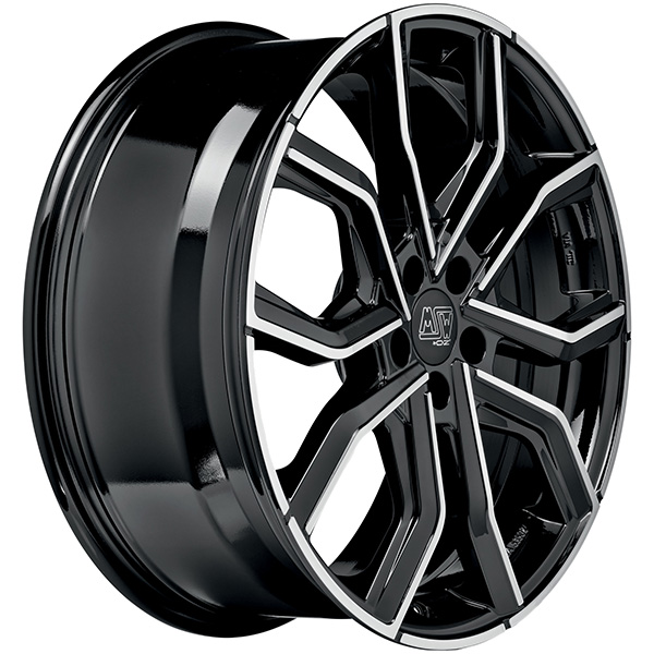 MSW 41 10x20 5x112 ET 19 GLOSS BLACK FULL POLISHED