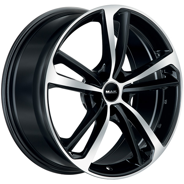 MAK NURBURG 9x20 5x112 ET 52 BLACK MIRROR