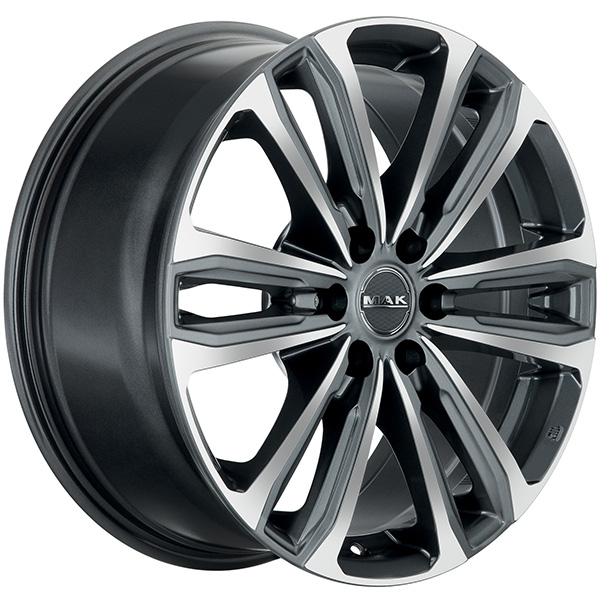 MAK SAFARI 6 7.5x17 6x139,7 ET 33 GUN MET-MIRROR FACE