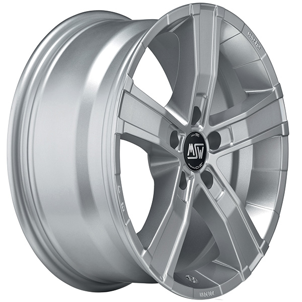 MSW SAHARA 5 8x18 5x120 ET 45 FULL SILVER