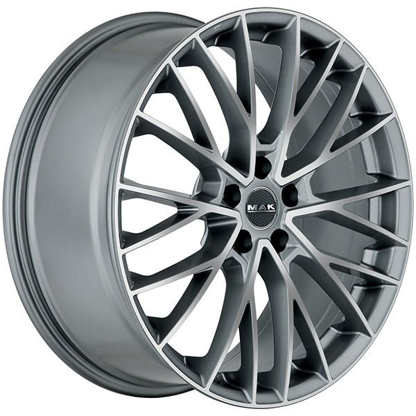 MAK SPECIALE-D 11.5x22 5x112 ET 40 GRAPHITE MIRROR FACE