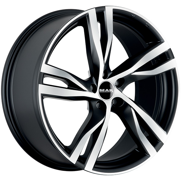 MAK STOCKHOLM 8.5x20 5x108 ET 50 ICE BLACK
