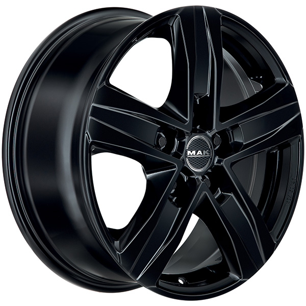 MAK STONE 5 3 6.5x15 5x160 ET 58 GLOSS BLACK