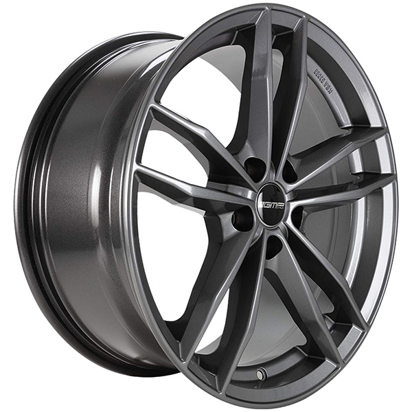 GMP SWAN 9.5x20 5x120 ET 45 GLOSSY ANTHRACITE