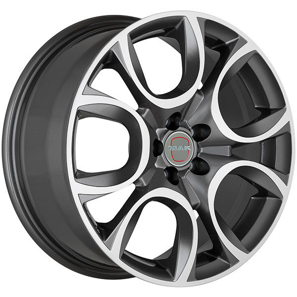 MAK TORINO W 6x15 4x98 ET 35 GUN MET-MIRROR FACE