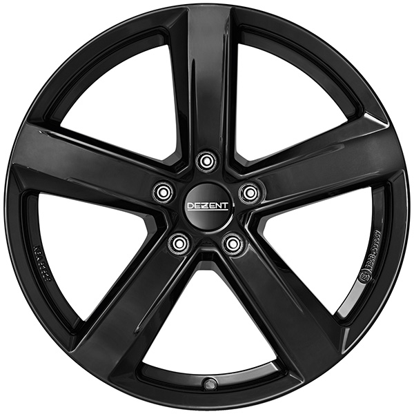 DEZENT TU black 7.5x17 5x112 ET 52 BLACK