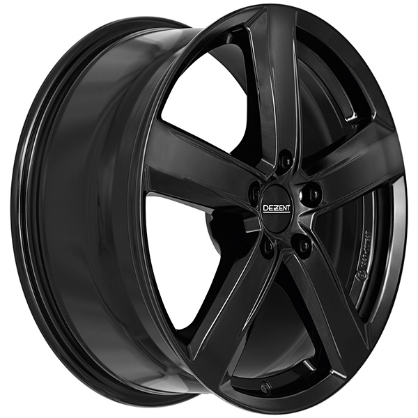 DEZENT TU black 7.5x17 5x112 ET 46 BLACK