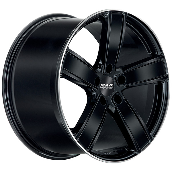 MAK TURISMO-D-FF 11.5x20 5x130 ET 63 GLOSS BLACK MIRROR RING