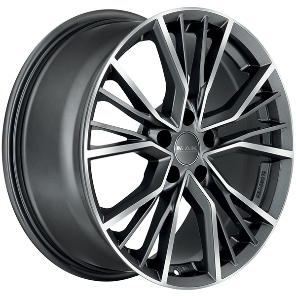MAK UNION 8.5x19 5x112 ET 31 GUN MET-MIRROR FACE
