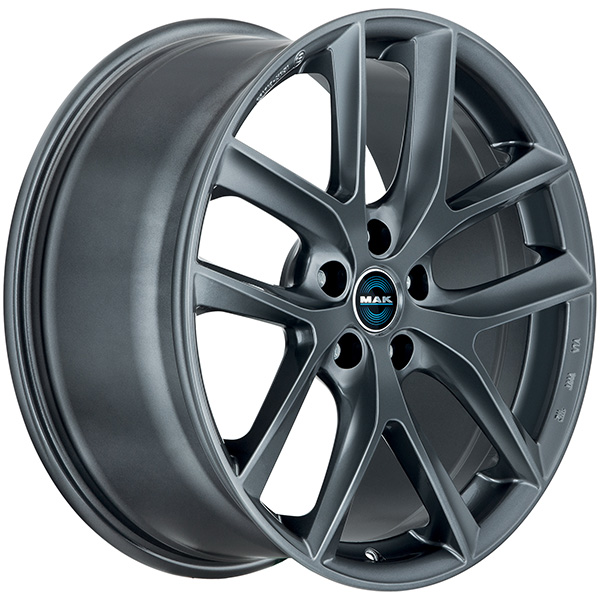 MAK VOLTAGE 8x19 5x120 ET 40 GLOSS GUN METALLIC
