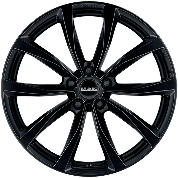 MAK WOLF 7.5x19 5x112 ET 50 GLOSS BLACK