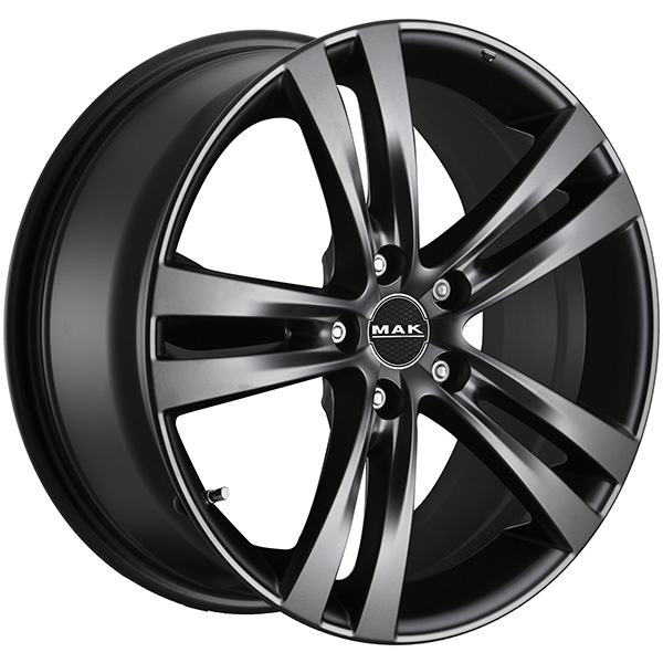 MAK ZENITH 8x17 5x108 ET 35 MATT BLACK