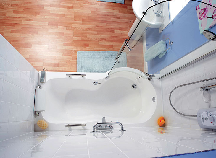 Baignoire à porte Aquamarina