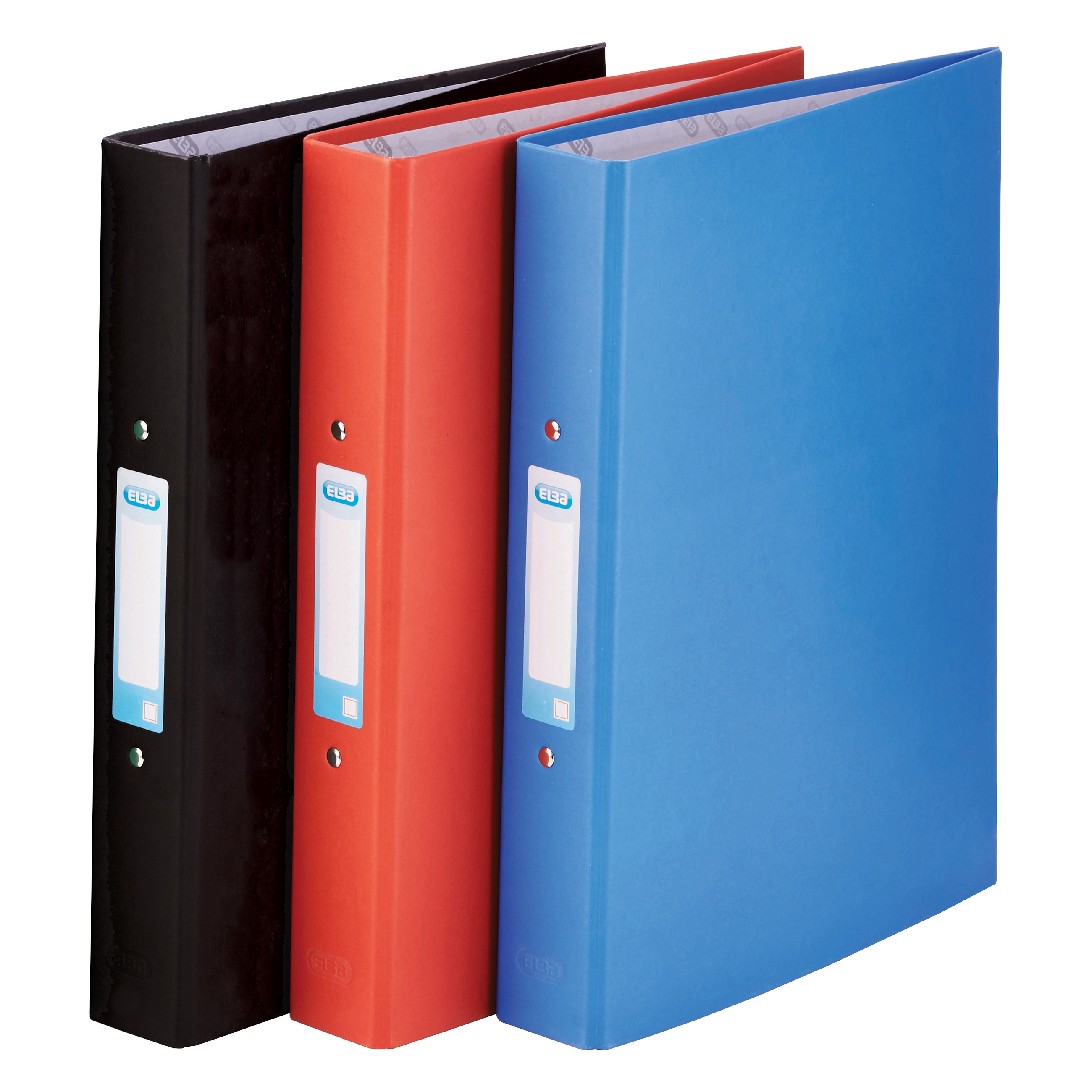 Elba Ring Binder Paper On Board 2 ORing 25mm Size A4 Plus Assorted Ref