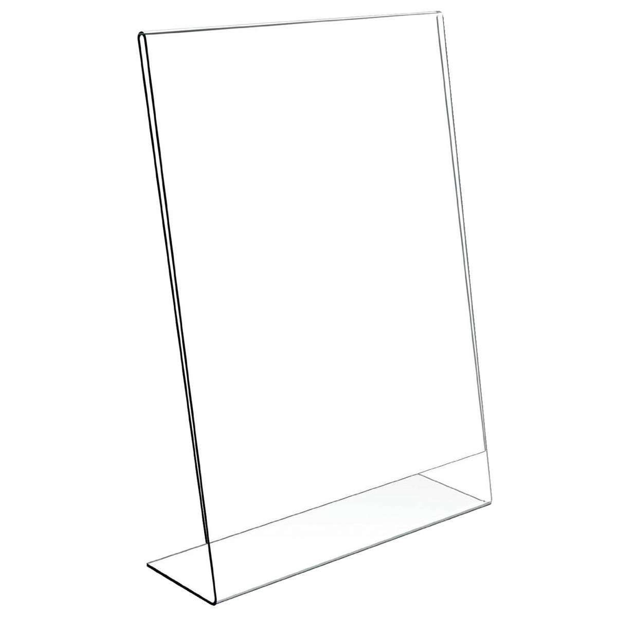 Slanted Sign Holder Side Loading A5 Clear 018957 spicers