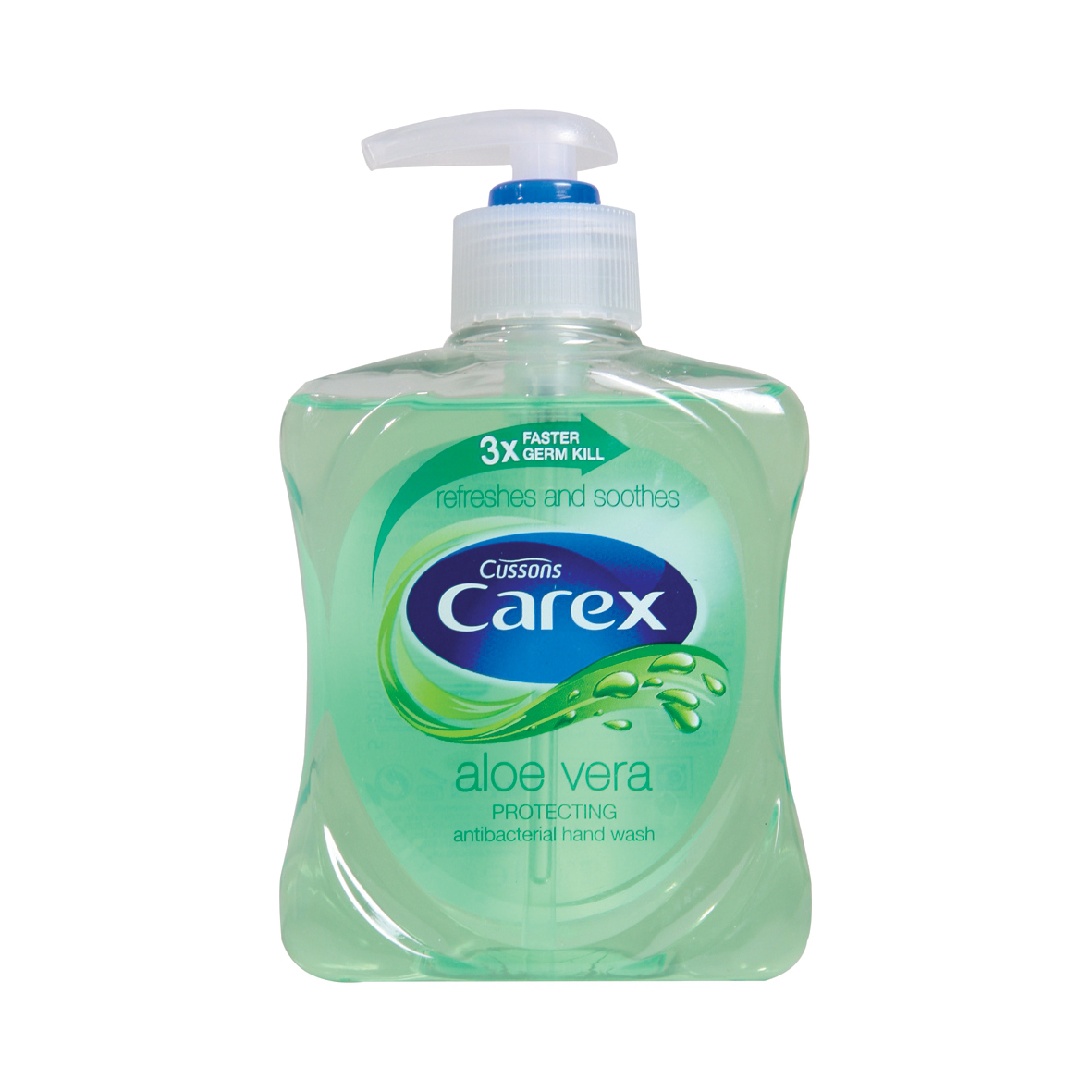 Carex Liquid Soap Handwash Aloe Vera 250Ml Ref 339865 282810 spicers