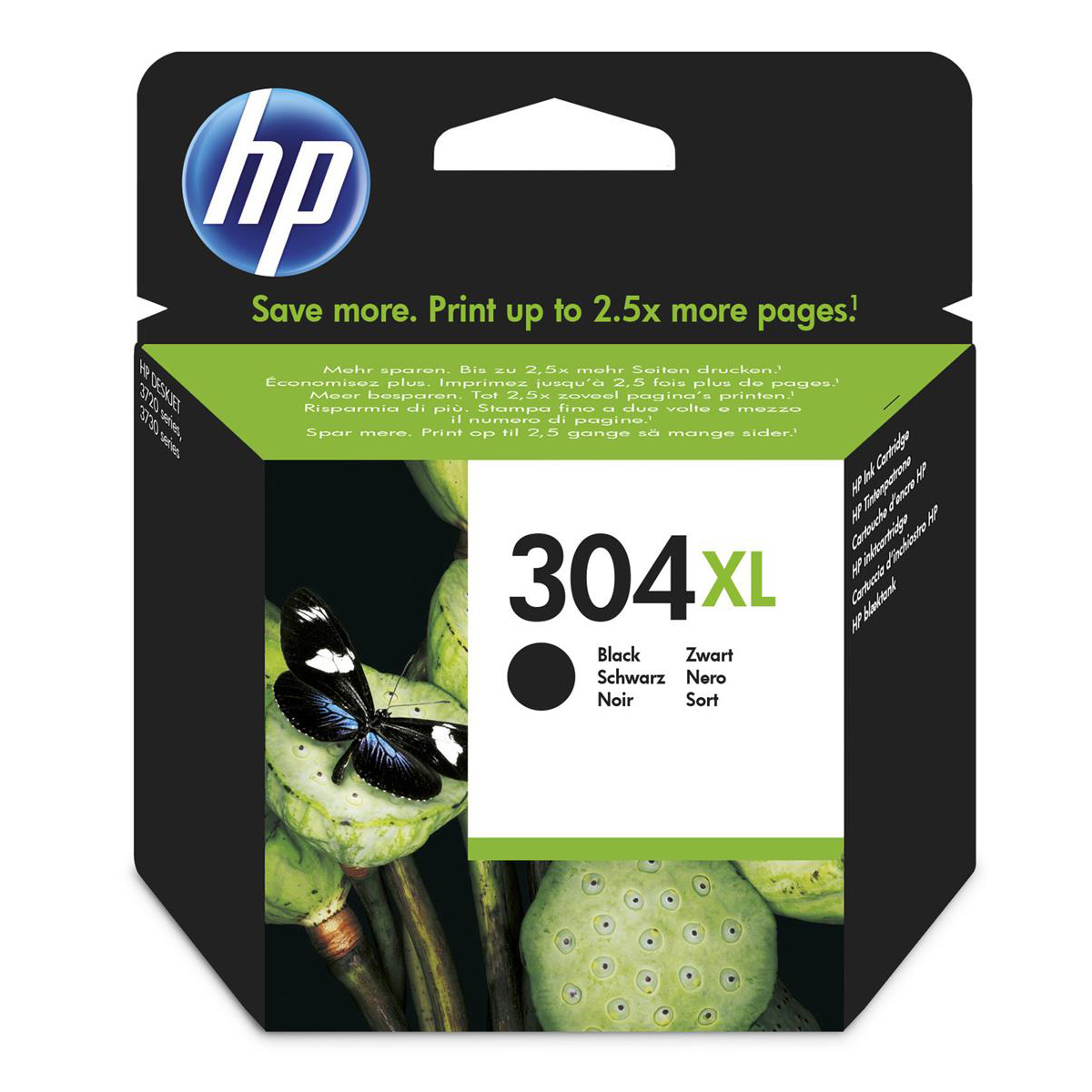 Hewlett Packard HP No.304XL Inkjet Cartridge High Yield Page Life 300pp