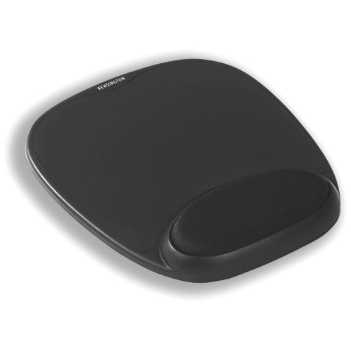 Kensington Foam Mouse Pad & Wristrest Black Ref 62384 166686 Office Range