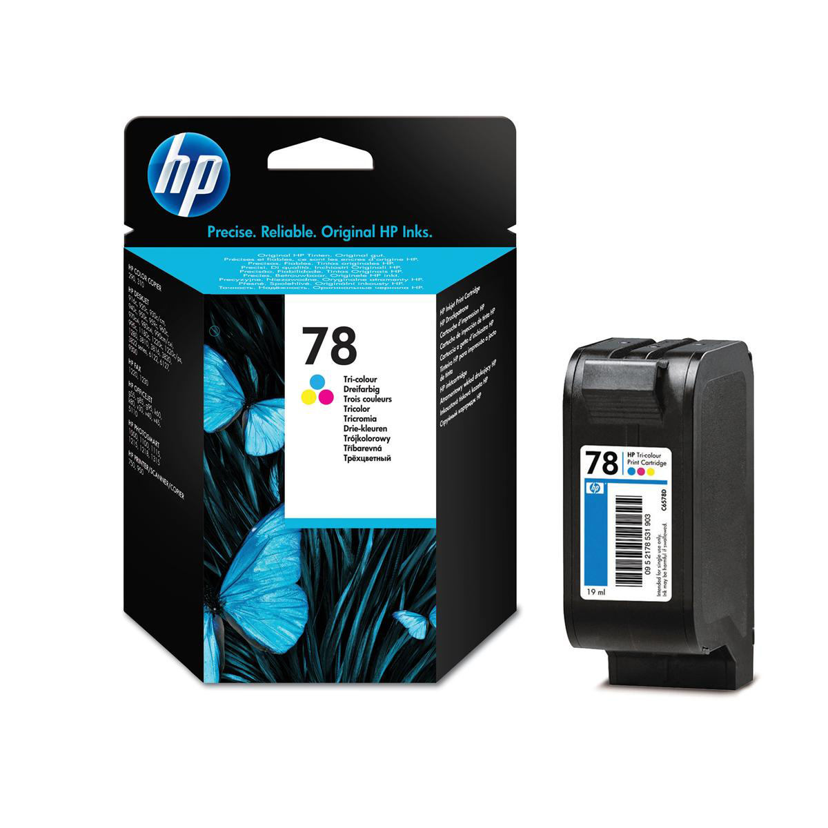 Hewlett Packard HP No.78 Inkjet Cartridge Page Life 560pp 19ml Tri