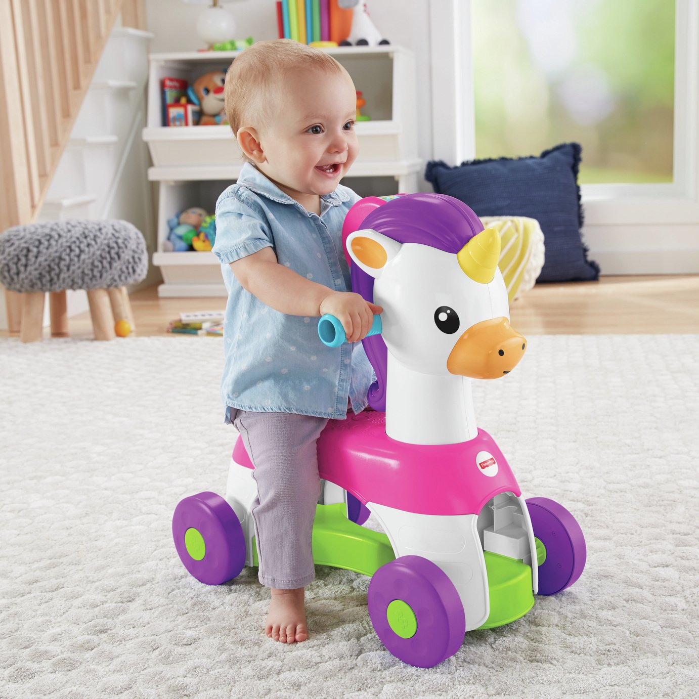 fisher price rollin tunes unicorn