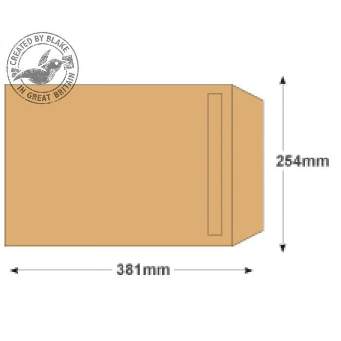ValueX+Pocket+Recycled+S%2FS+381x254mm+115gsm+Manilla+PK250