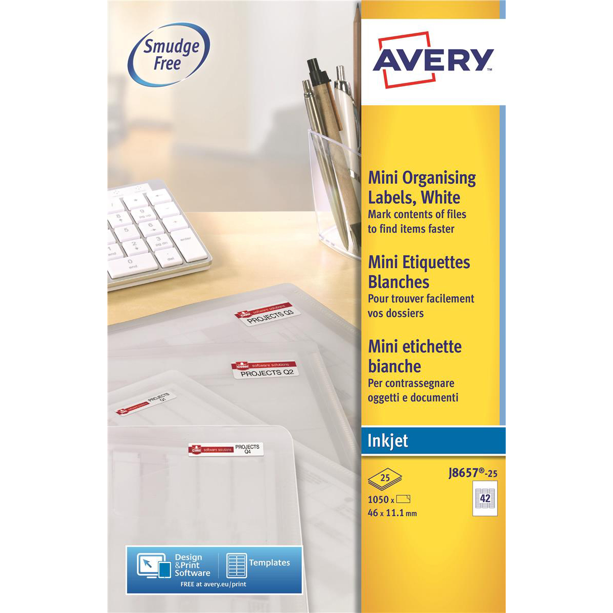 avery mini multipurpose labels inkjet 42 per sheet 35mm film slides avery office labels