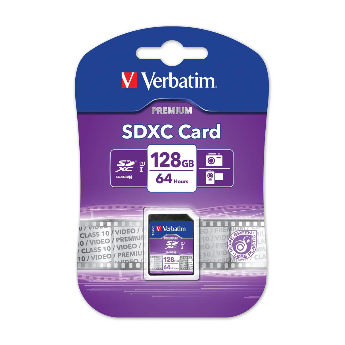 Verbatim Sdhc Media Memory Card Sd 2.0 Fat32 Class 10 Read 10Mb/S Write