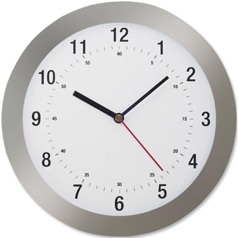 5 Star Fcl Radio ControlClock 300mm Grey  