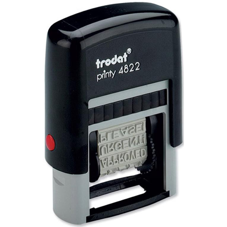 FAXED AIR MAIL ETC COPY TRODAT 4822 MULTI WORD RUBBER STAMP FIRST CLASS