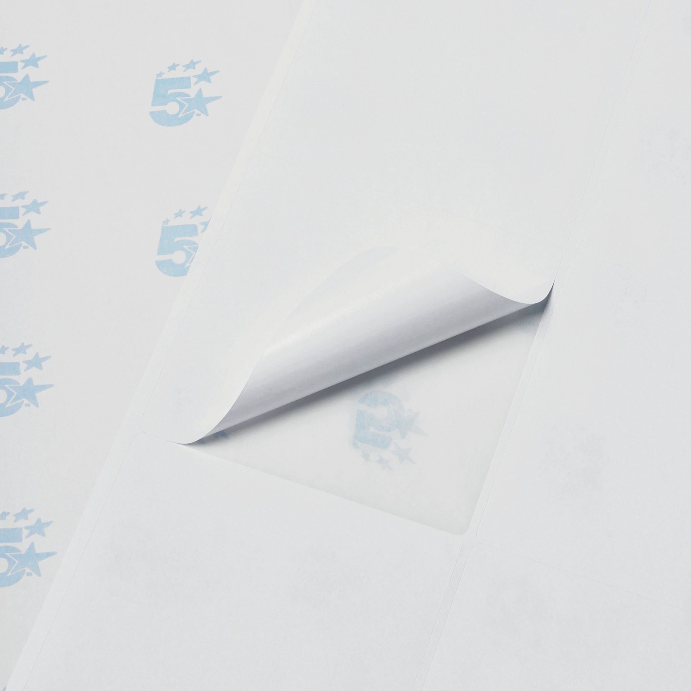 5 star office multipurpose labels laser copier inkjet 6 per sheet
