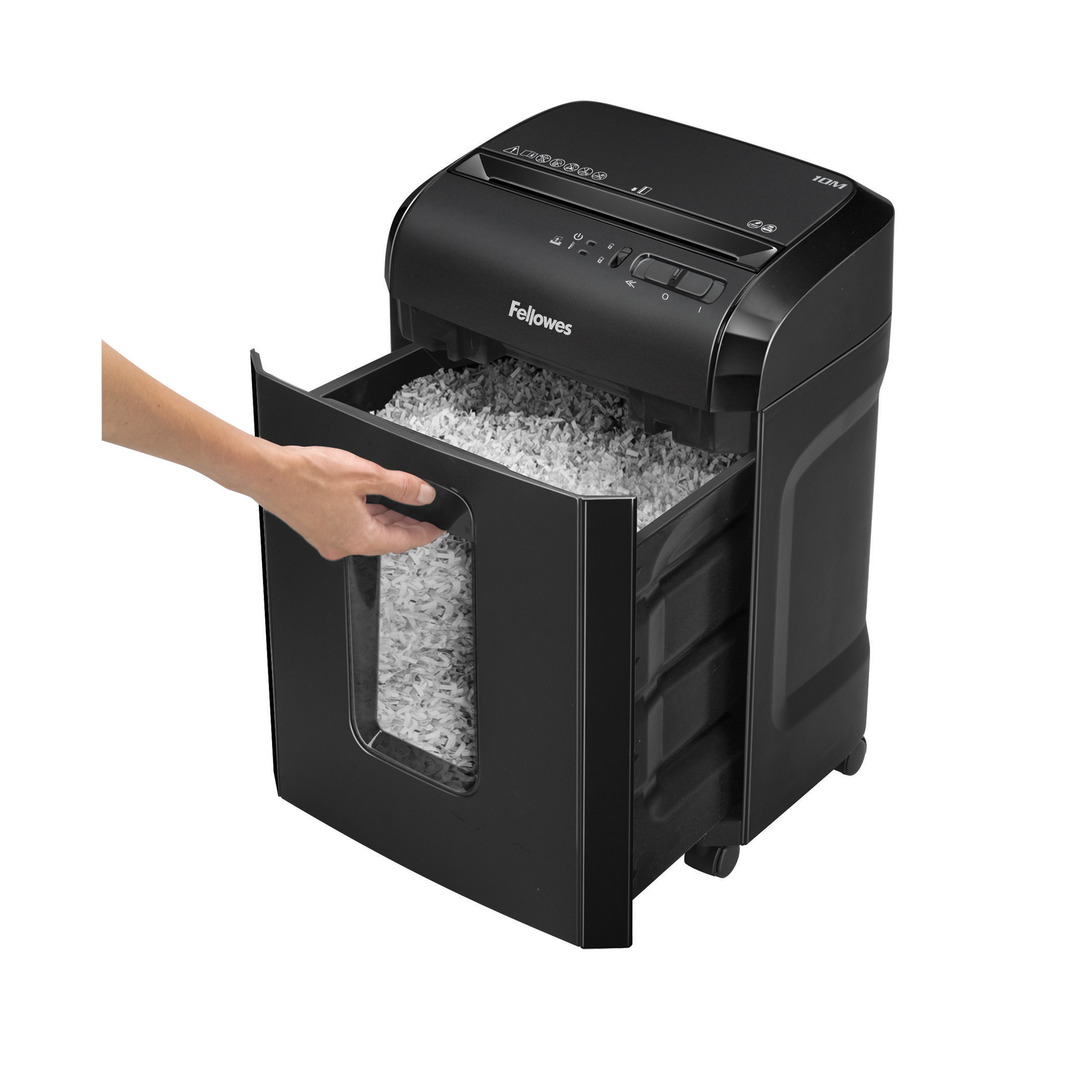 Fellowes Powershred 10M Shredder Micro Cut P5 Ref 4630601 112468 Office Range