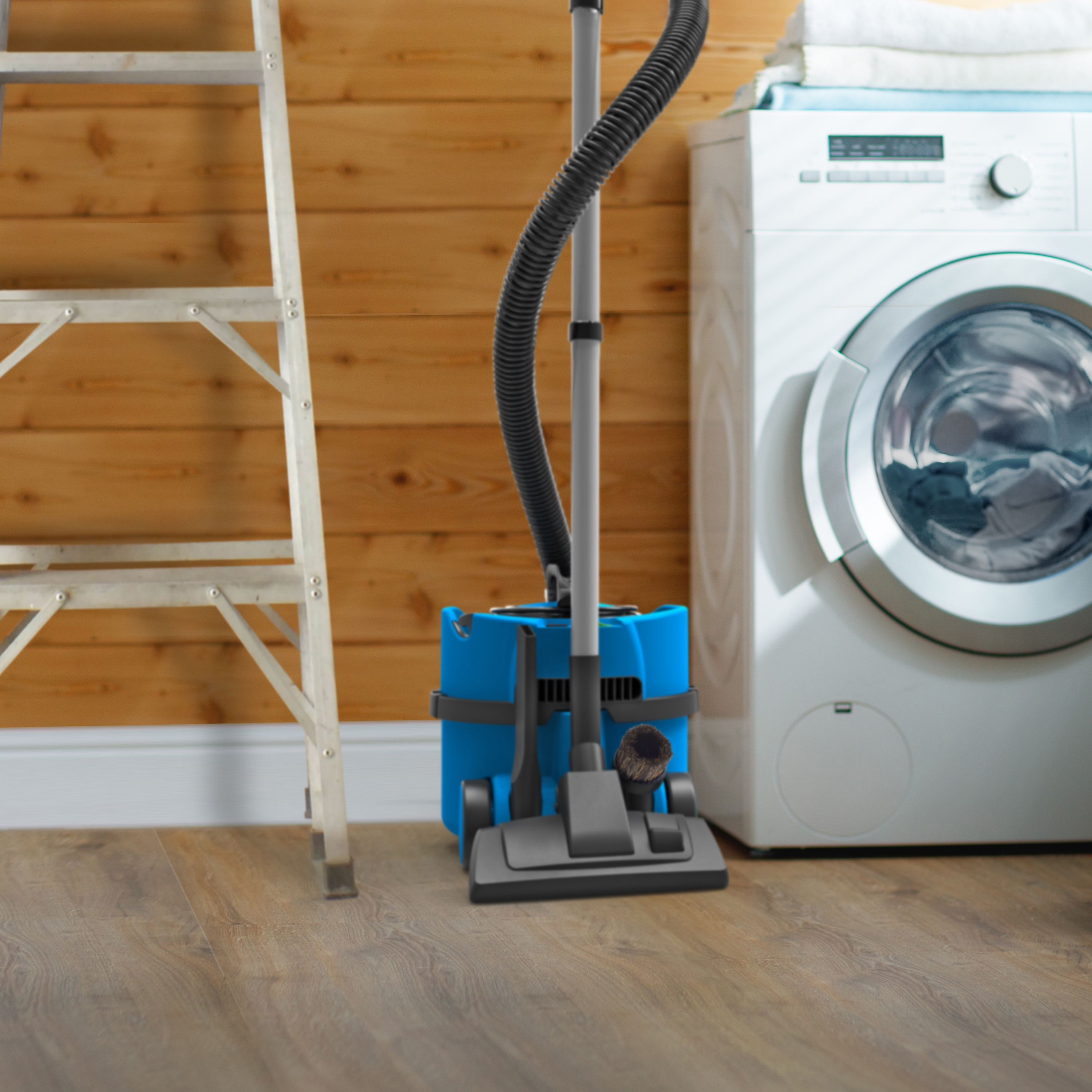 Numatic James Vacuum Cleaner 500800W 8 Litre 7Kg Blue Ref 909392